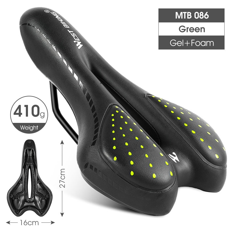 Gel Comfort Bicycle Saddle