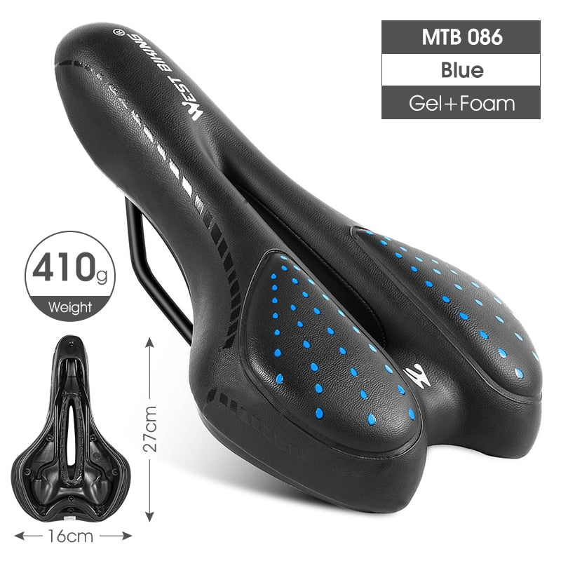 Gel Comfort Bicycle Saddle