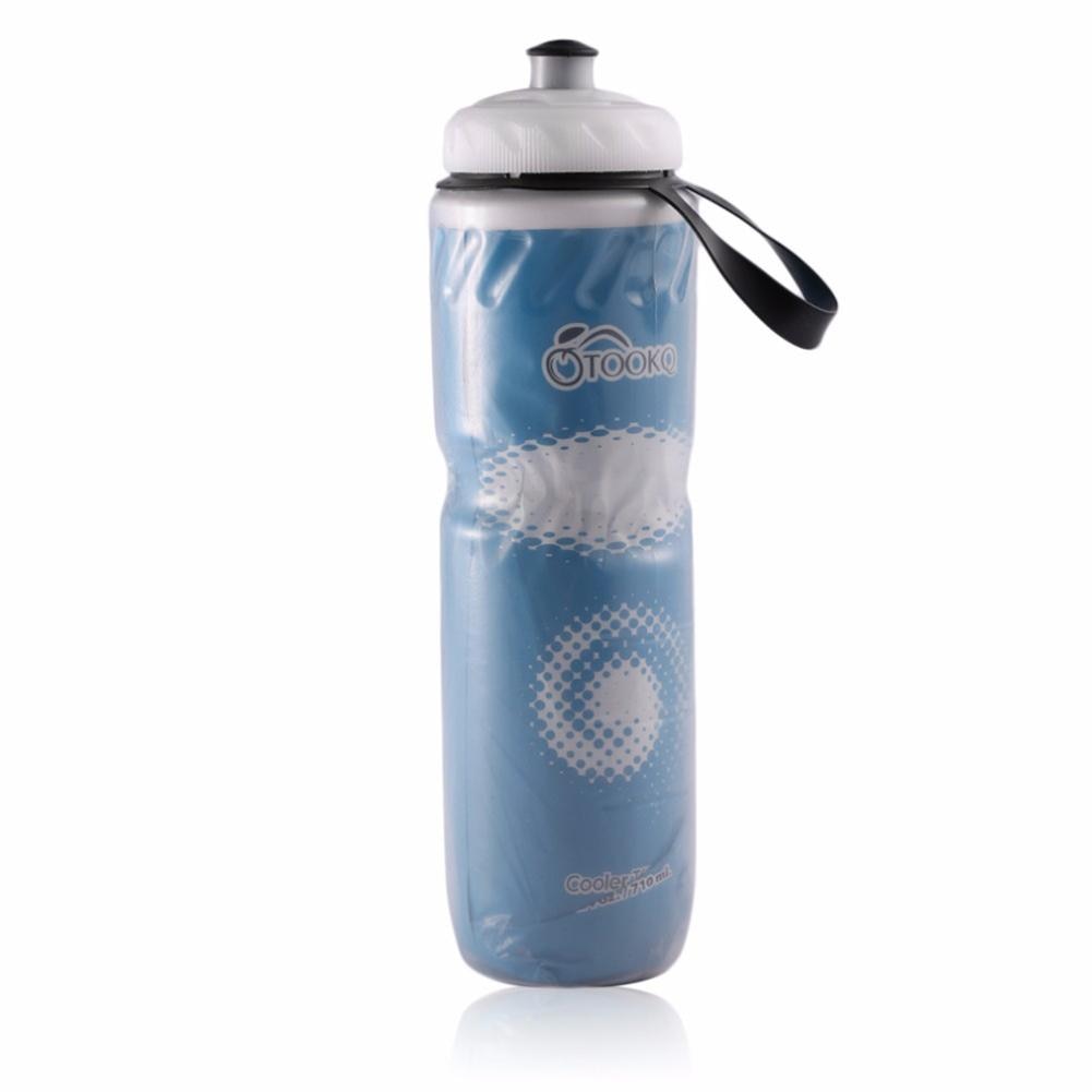 710ml Insulated Water Bottle blue