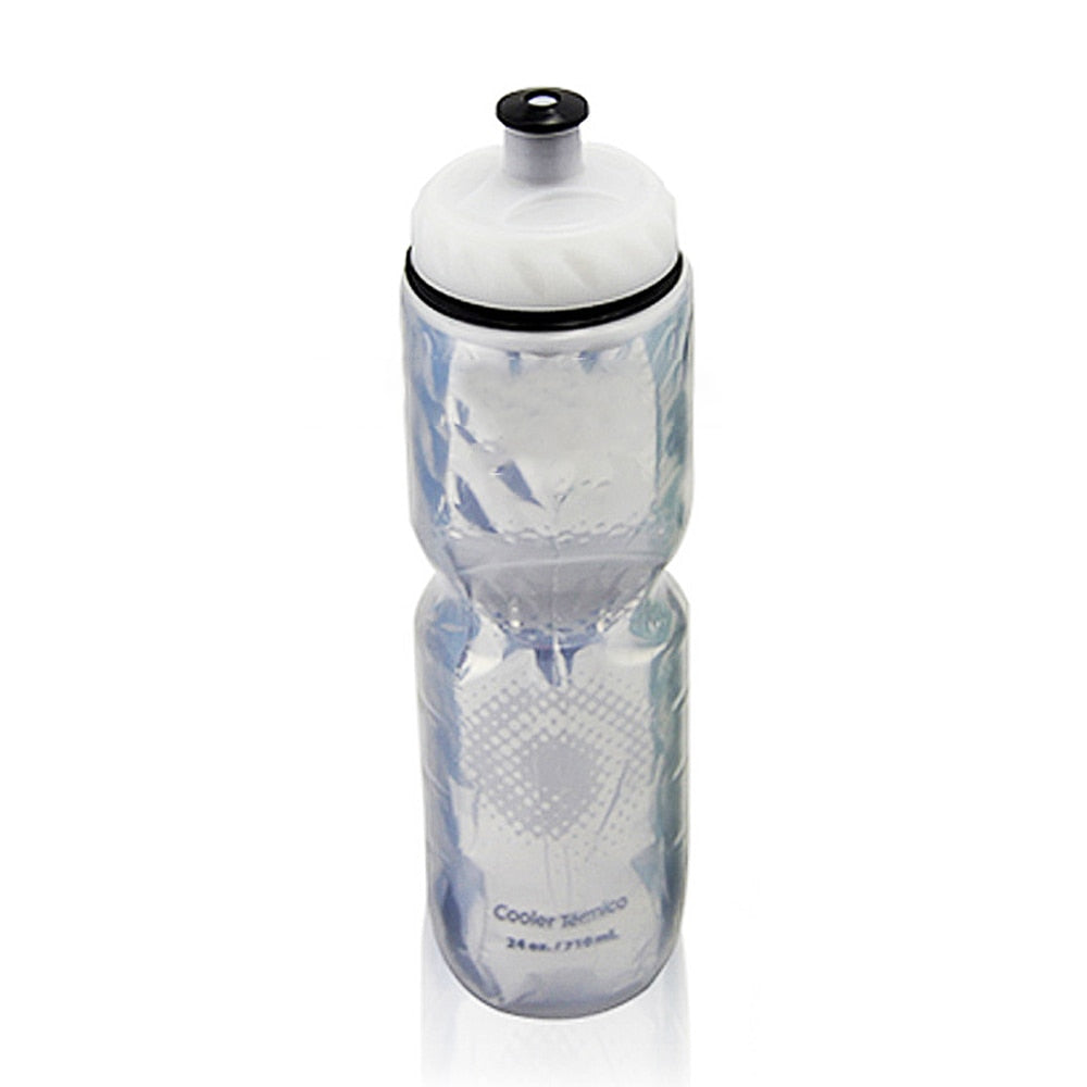 710ml Insulated Water Bottle white