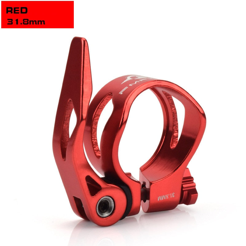 Adjustable Bicycle Seatpost Clamp red