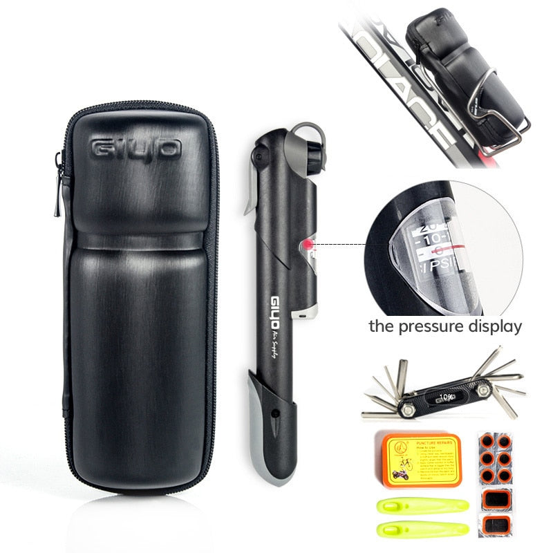 Bicycle Repair Tools kits  in Portable Bag that fits in bottle cage