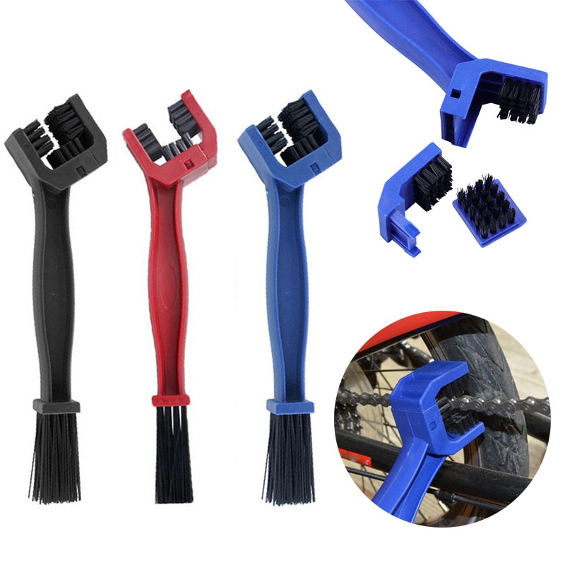 Bike Chain 3-Sided Cleaning  Brush