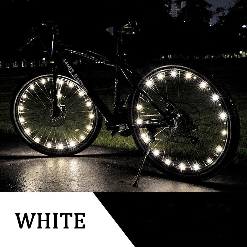 Rainproof LED Bicycle Wheel Lights Front and Rear Spoke Lights