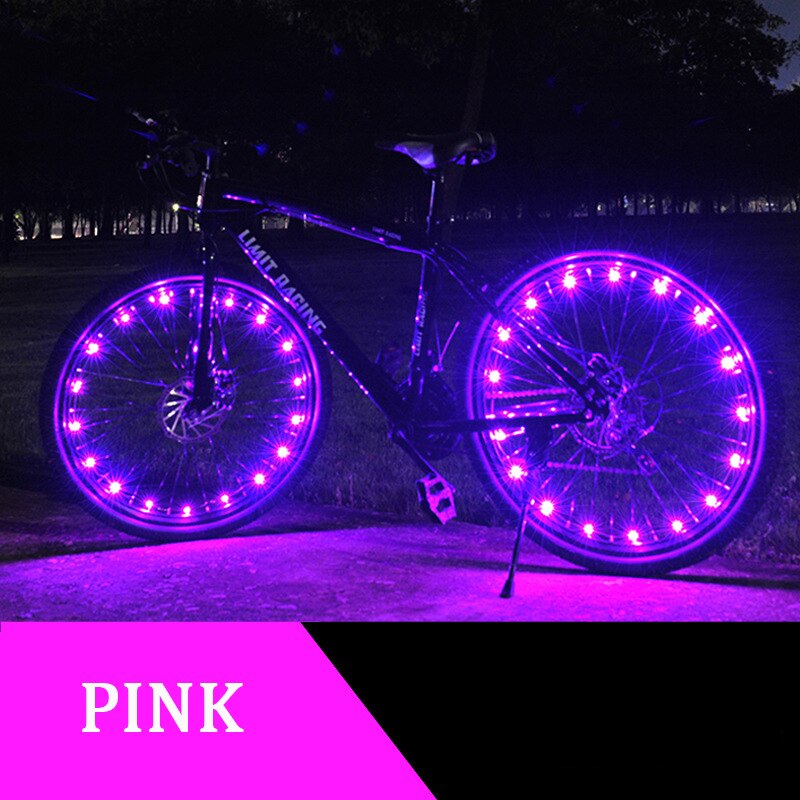 Rainproof LED Bicycle Wheel Lights Front and Rear Spoke Lights