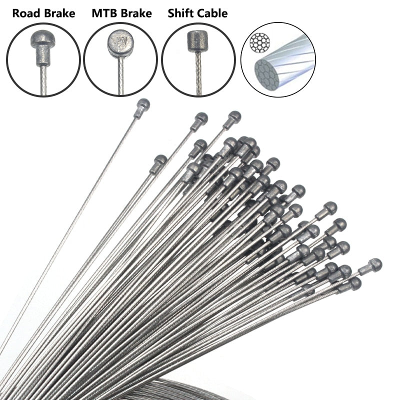 Bicycle Shift or Brake Cables Stainless Steel