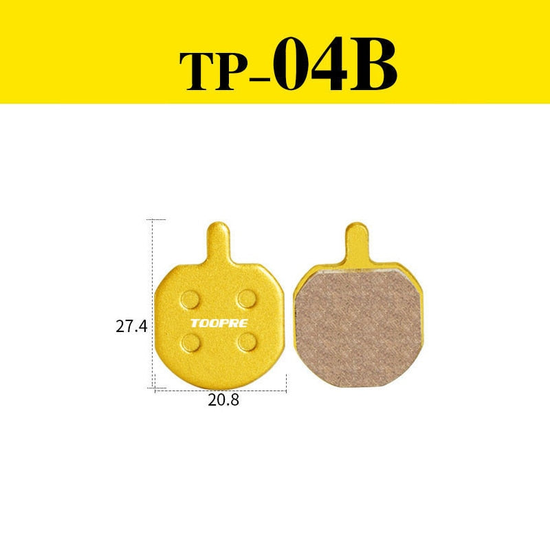 TOOPRE Mountain Bike disc Pad Bike Hydraulic Disc Brake Pads for Shimano SRAM AVID ZOOM