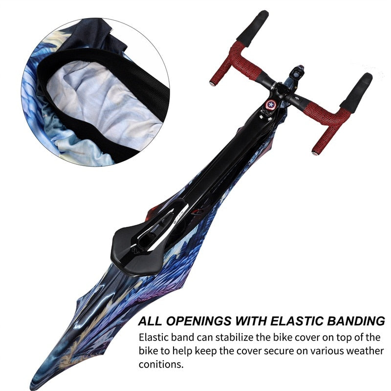 Indoor Bike Cover for  road, mountain or electric bike 24, 26, 27.5, 29,