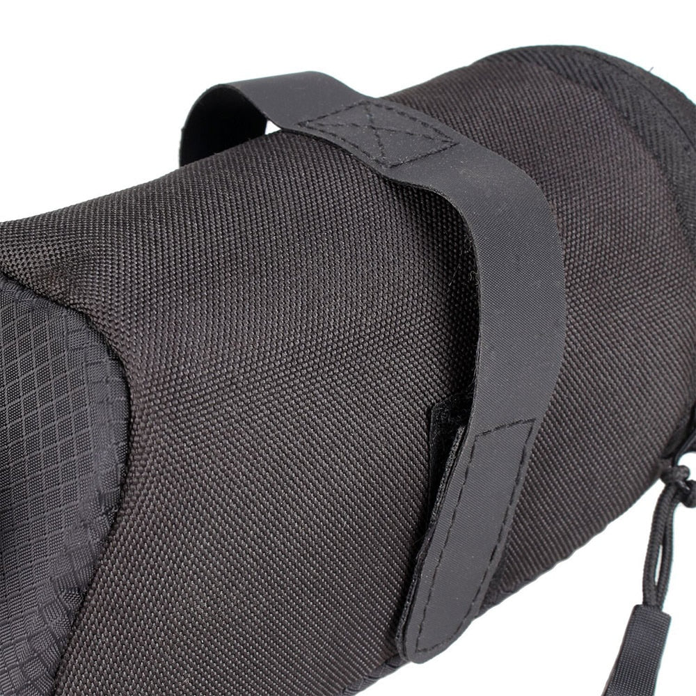 Bicycle Saddle Bag for Mountain, Road, and Electric Bikes.