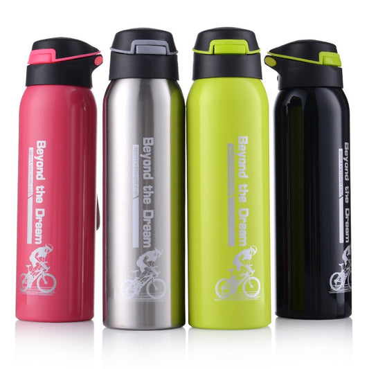 500ml Insulated Double Walled Water Bottle Stainless Steel suitable for use on mountain road, electric and all types of bikes