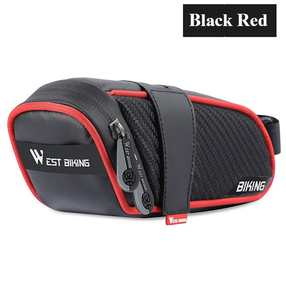 Bicycle Saddle Bag 1L or 1.8L for Mountain, Road or Electric Bikes.