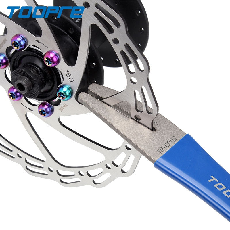 TOOPRE Bicycle Disc,  Rotor Correction  Repair Tool, suitable for all types of bikes, including roar, mountain  and electric bikes