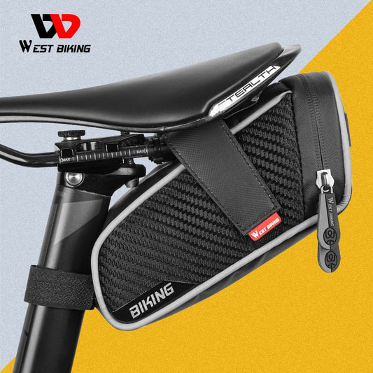 Bicycle Saddle Bag 1L or 1.8L for Mountain, Road or Electric Bikes.