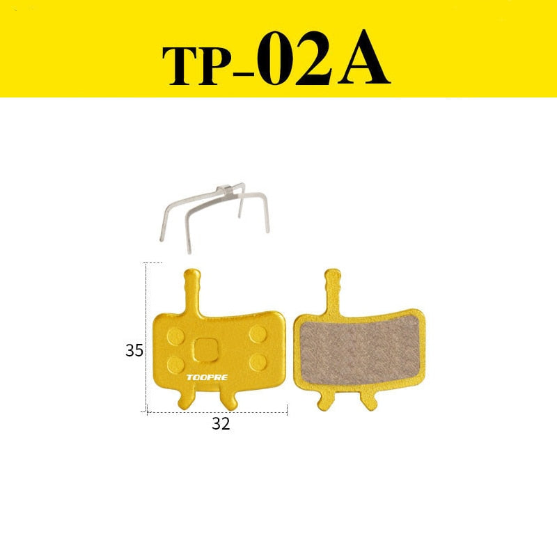 TOOPRE Mountain Bike disc Pad Bike Hydraulic Disc Brake Pads for Shimano SRAM AVID ZOOM