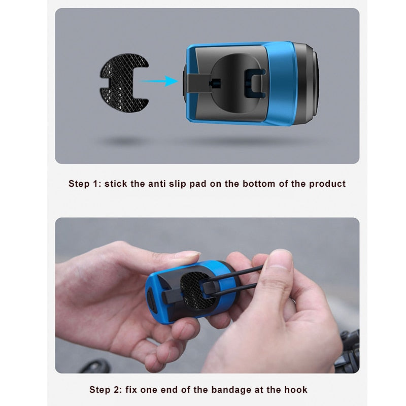 Bicycle bell 125dB USB Charging  with Anti-theft system