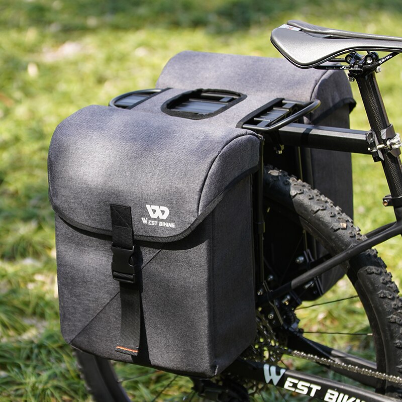 25L-35L Cycling rear rack Pannier Bags,  for road, mountain and electric bikes.