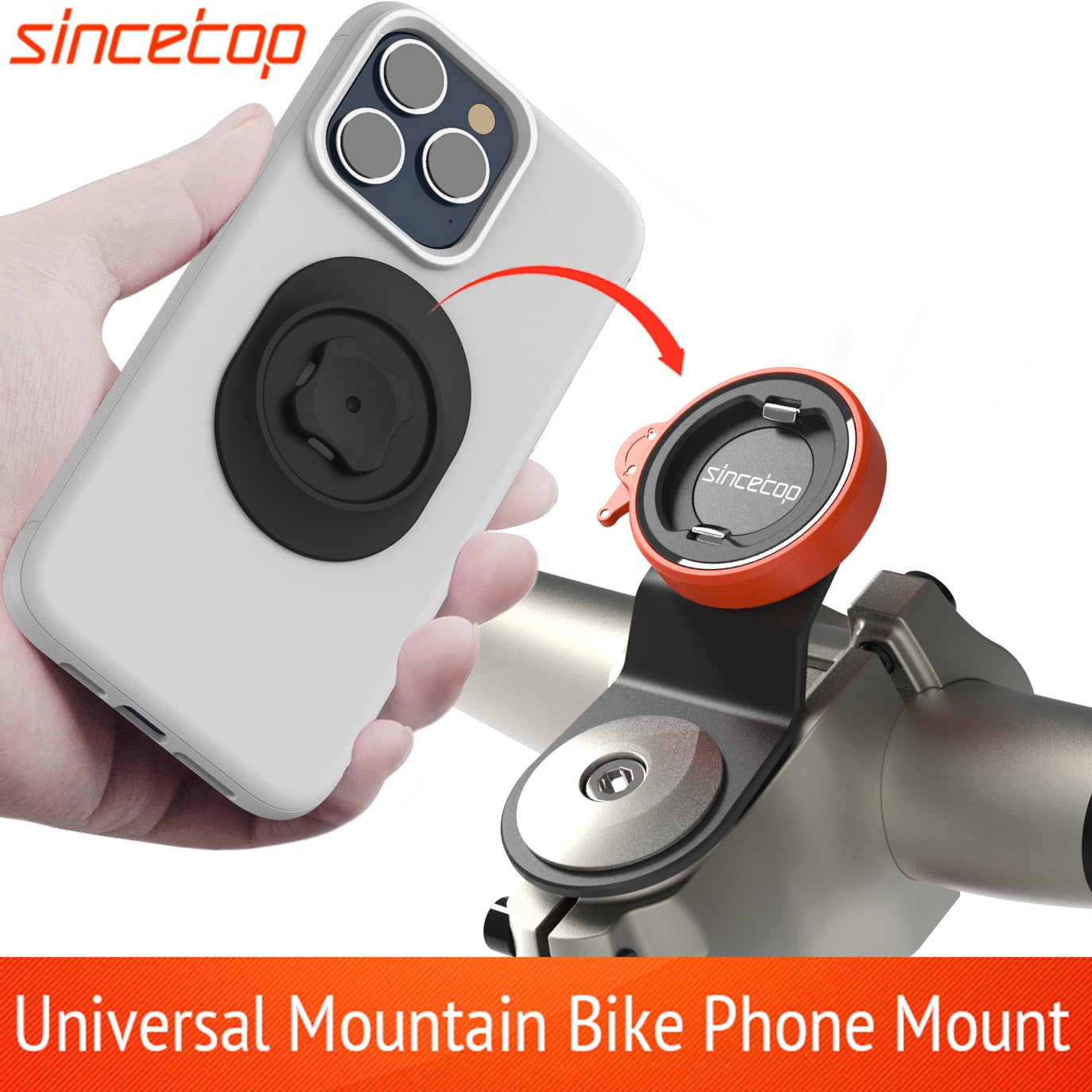 Bike Handlebar Phone Holder