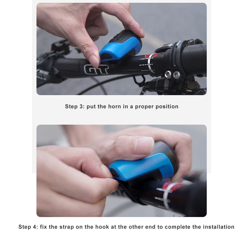 Bicycle bell 125dB USB Charging  with Anti-theft system