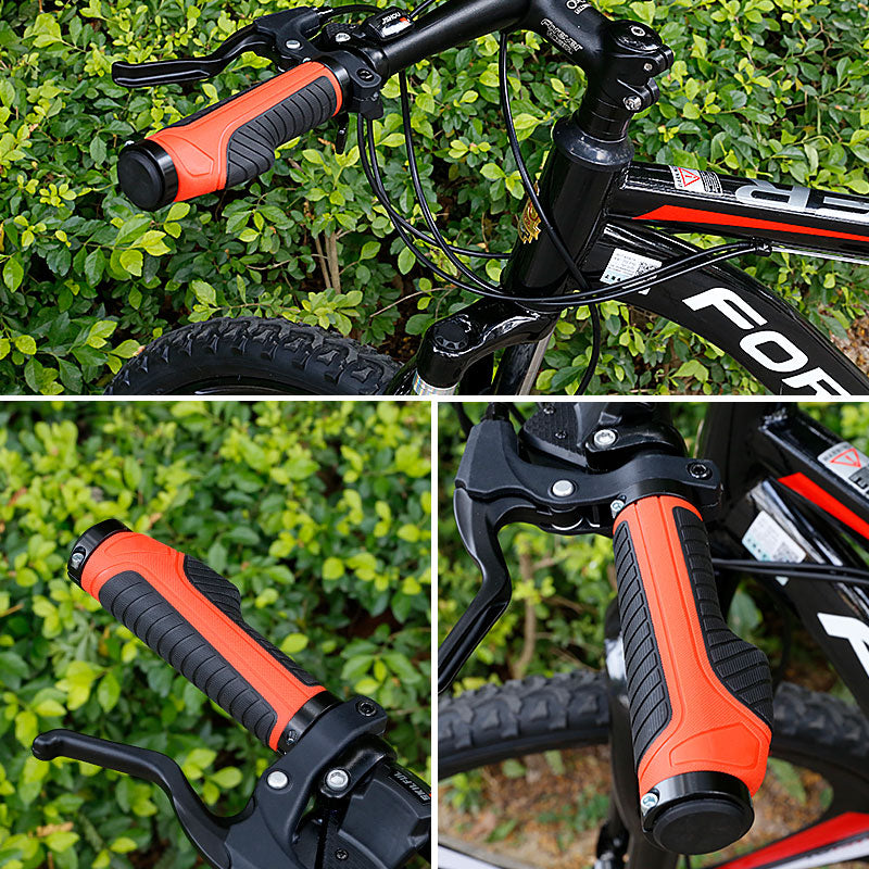 Mountain, Hybrid bike  with rubber handlebar grips available in different colours