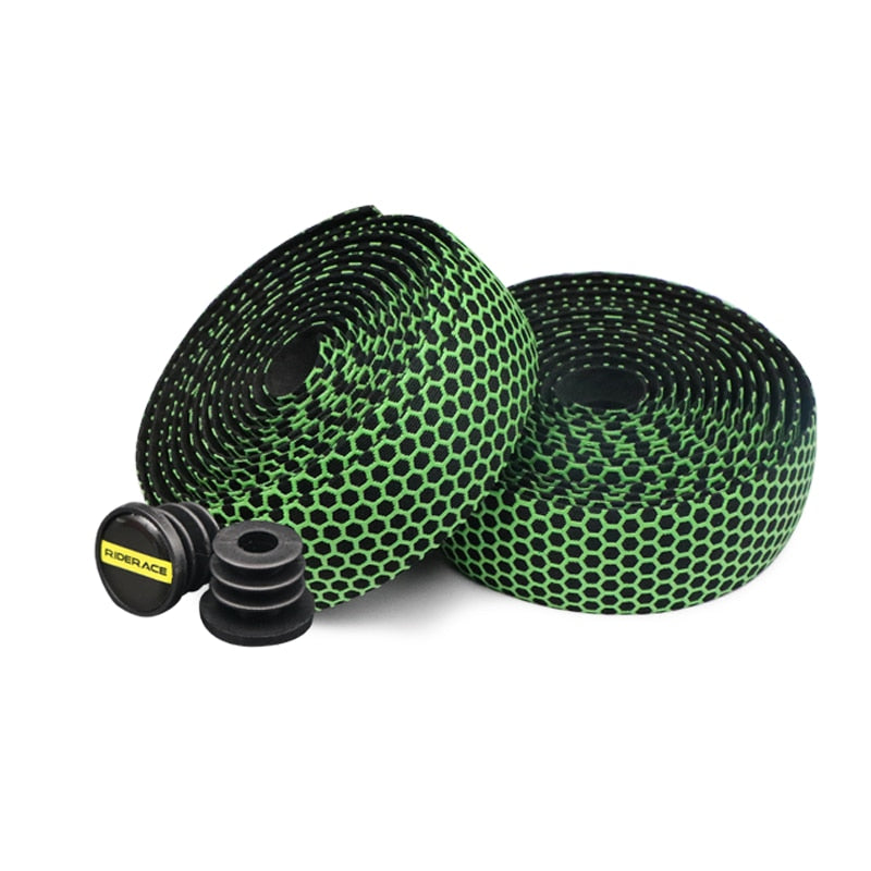 RIDER ACE Quality Road Bike handlebar Tape, with a designer eye-catching pattern, available in different colours.