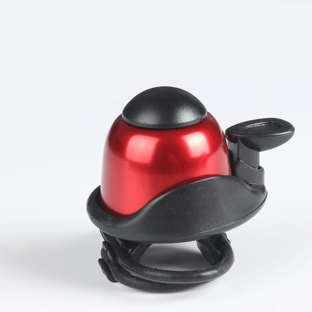 Dome shaped bicycle bell