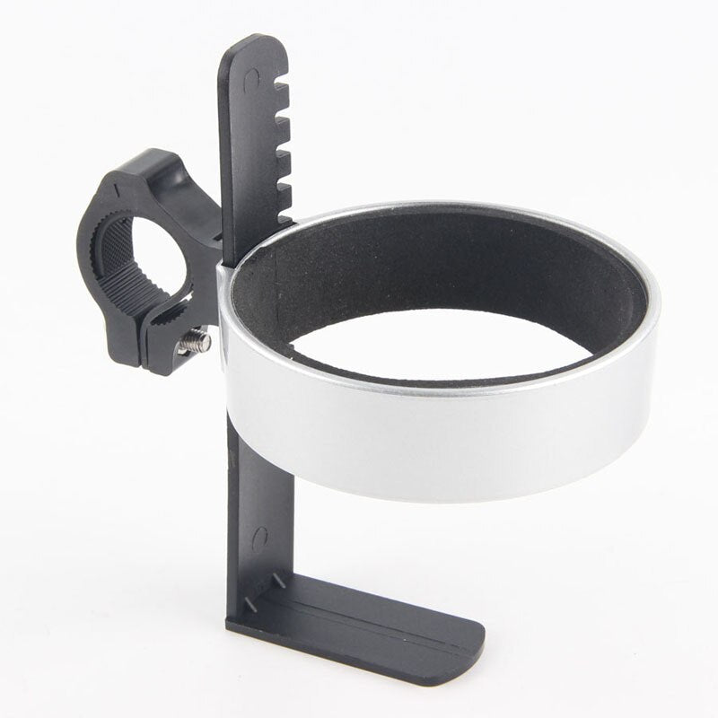 Bicycle bottle or cup handlebar holder and bracket