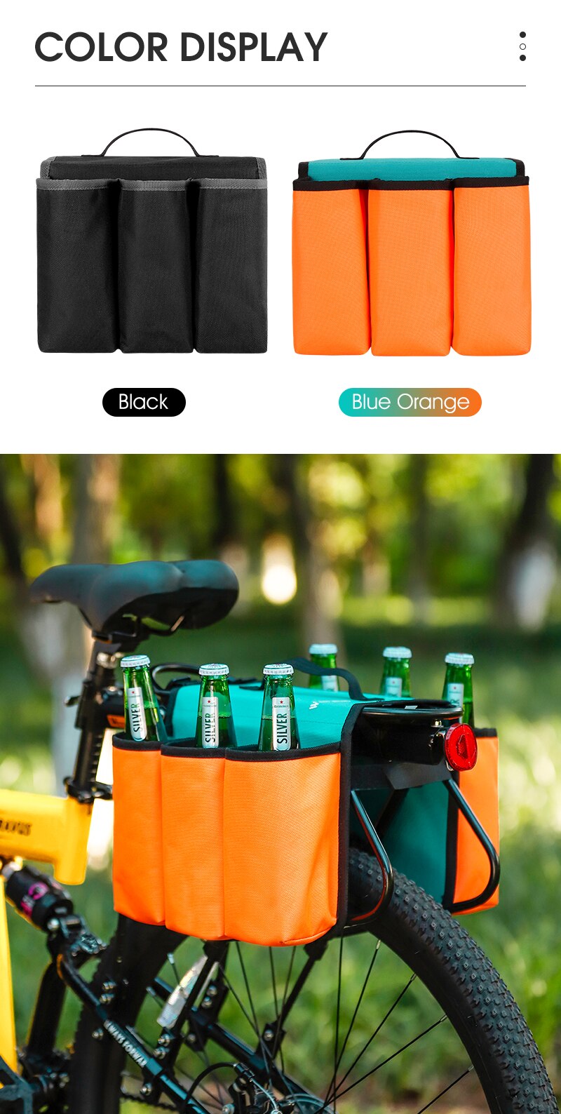 Insulated Aussie Mates Bicycle Muliti bottle Drink Carrier