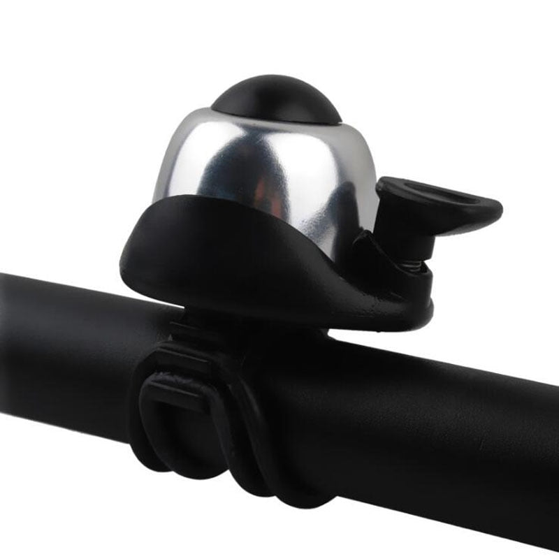 Dome shaped bicycle bell