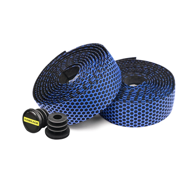 RIDER ACE Quality Road Bike handlebar Tape, with a designer eye-catching pattern, available in different colours.