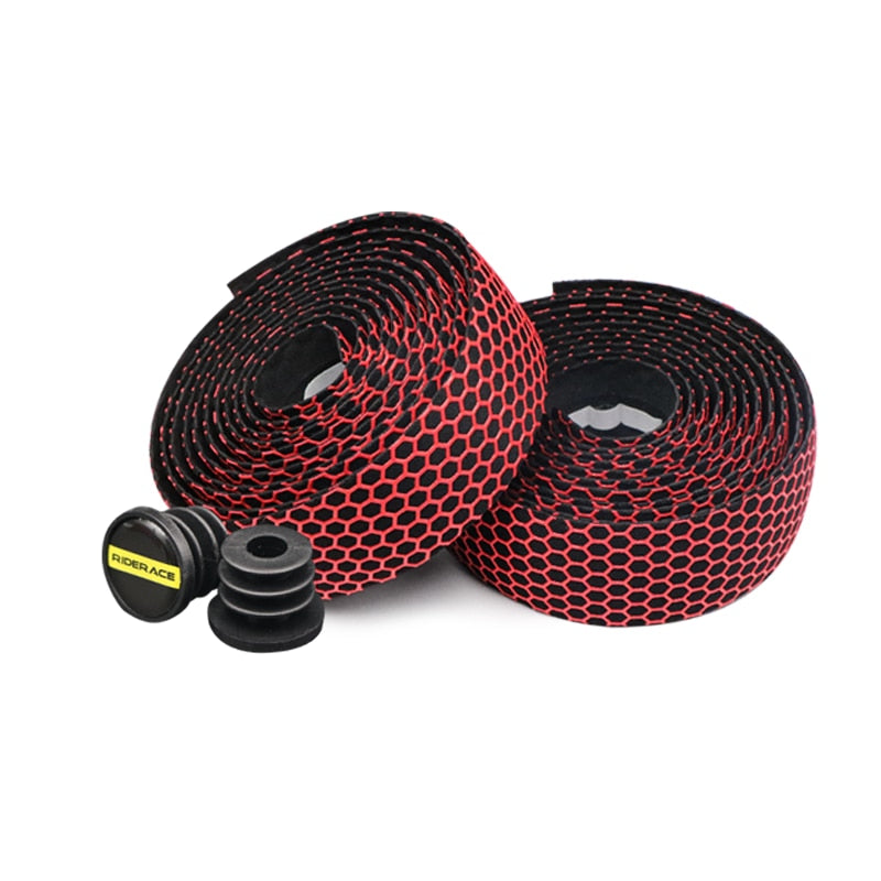 RIDER ACE Quality Road Bike handlebar Tape, with a designer eye-catching pattern, available in different colours.