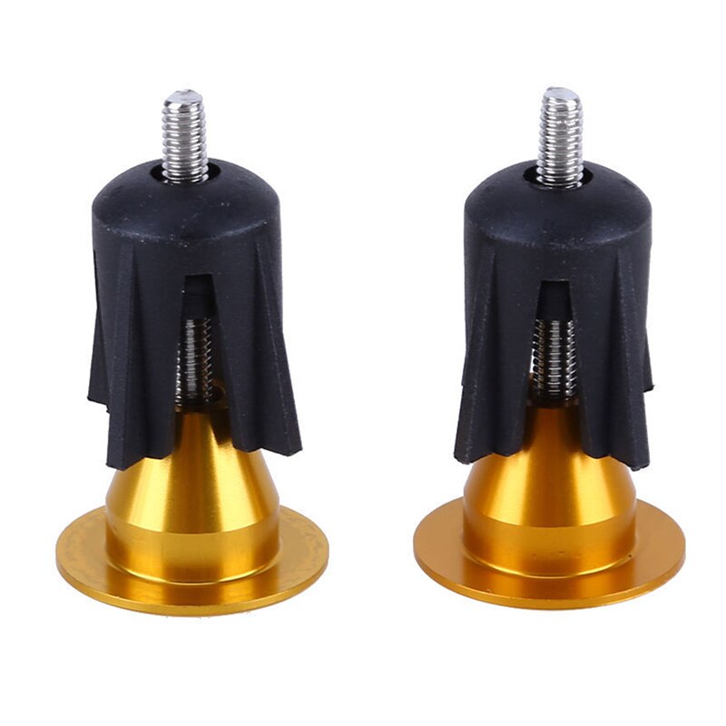 Meroca pair of Bike Handlebar End end plugs in  Aluminum Alloy