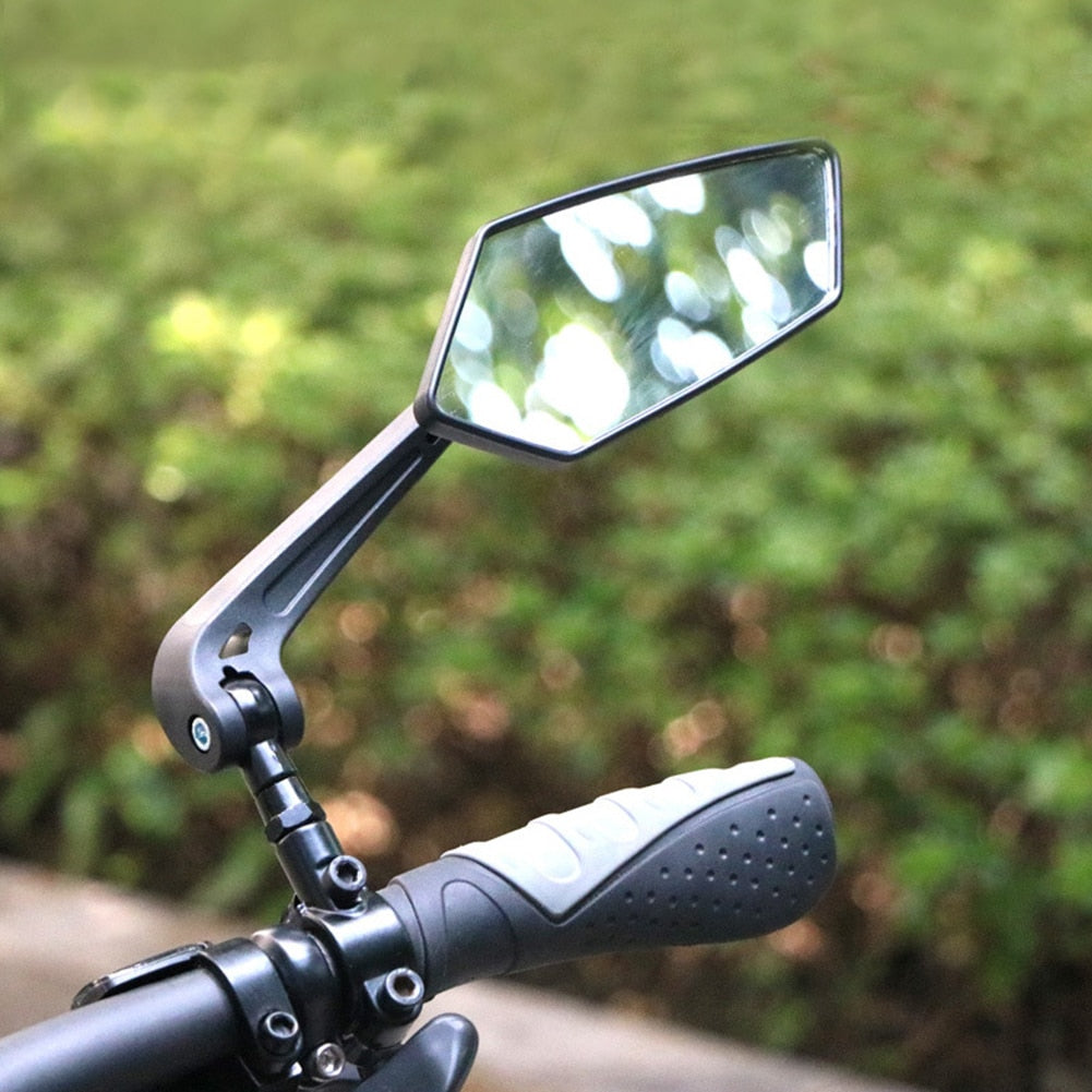 Bike Rearview Mirror, suitable for Electric, Road, Mountain and all types of bikes