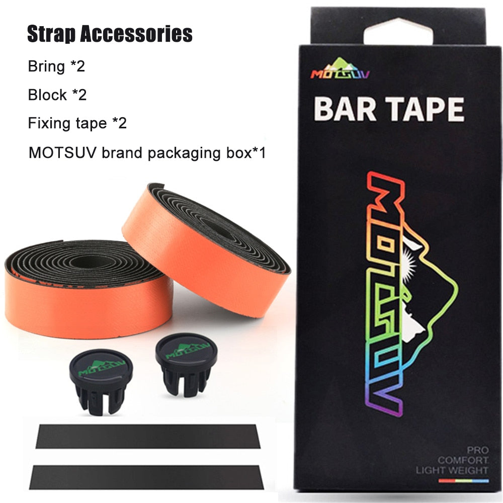 MOTSUV Bicycle Handlebar Tape Anti-Vibration for Road Bikes