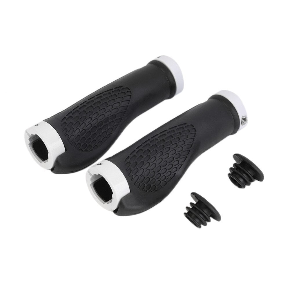 Mountain, hybrid bike grips available in different colours.