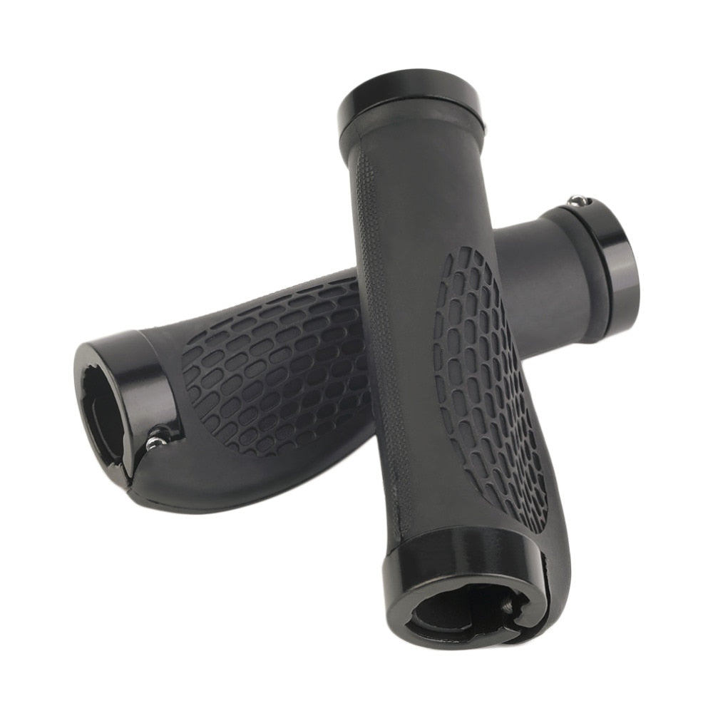 Mountain, hybrid bike grips available in different colours.