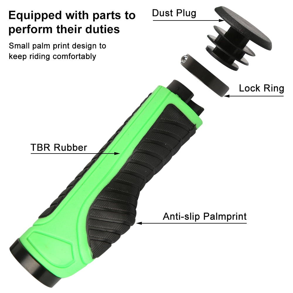 Mountain, Hybrid bike  with rubber handlebar grips available in different colours